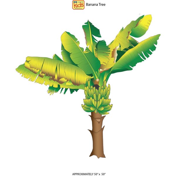 Clinton Banana Tree Wall Sticker 18-CC